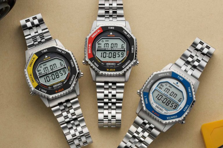 Montre Seiko – modèle Seiko Rotocall, photo extraite de l’article Seiko Rotocall : Le Retour d'un Favori des Années 80.