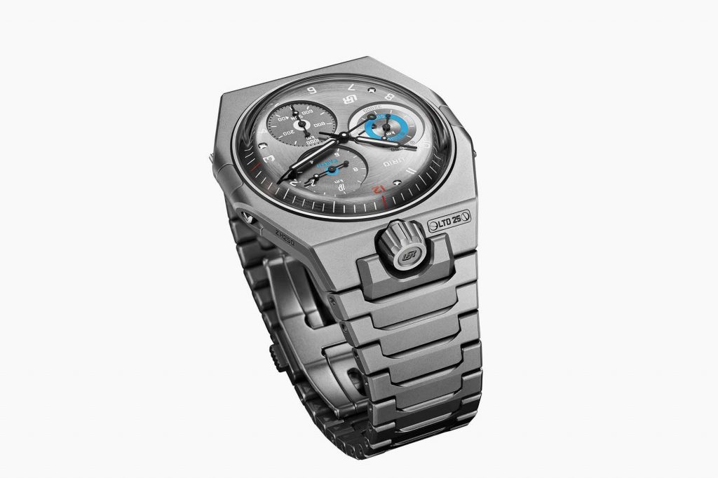 Montre Urwerk – modèle Urwerk UR-10 SpaceMeter, photo extraite de l’article Urwerk dévoile la révolutionnaire UR-10 SpaceMeter.