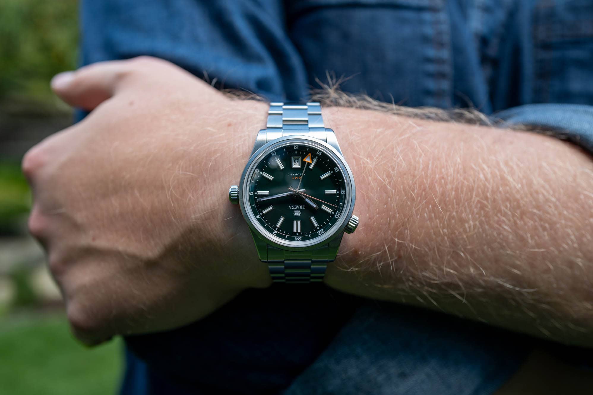 Montre Autres – modèle Traska Venturer GMT, photo extraite de l’article Critique de la Traska Venturer GMT : la montre qui défie les icônes.