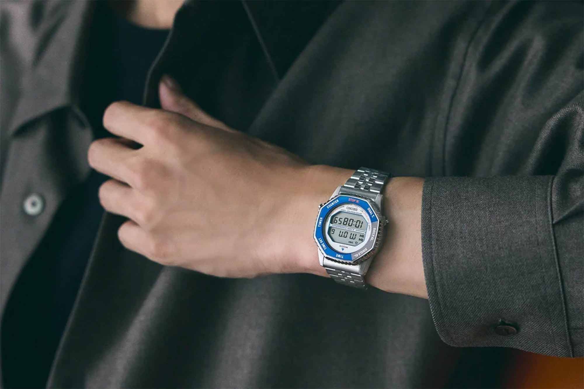 Montre Seiko – modèle Seiko Rotocall, photo extraite de l’article Seiko Rotocall : Le Retour d'une Montre Culinaire des Années 80.