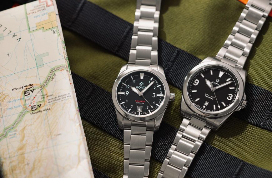 Montre Autres – modèle Monta Triumph V2, photo extraite de l’article À l'essai : la Monta Triumph V2.