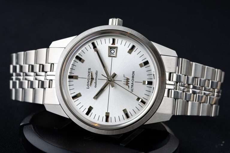 Montre Longines – modèle Longines Ultra-Chron Classic, photo extraite de l’article Longines présente l'Ultra-Chron Classic.