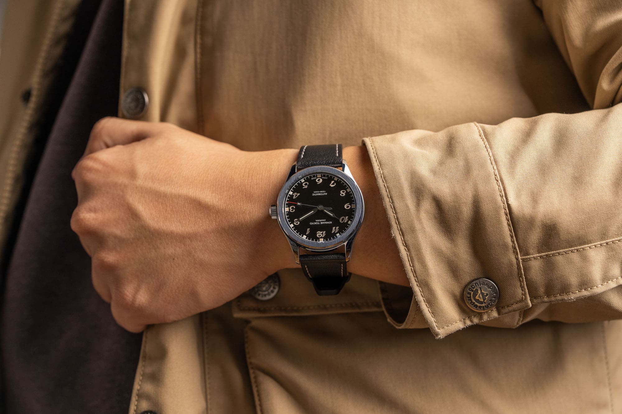 Montre Kiwame Tokyo – modèle Kiwame Tokyo, photo extraite de l’article Critique: Les Premières Créations de Kiwame Tokyo.