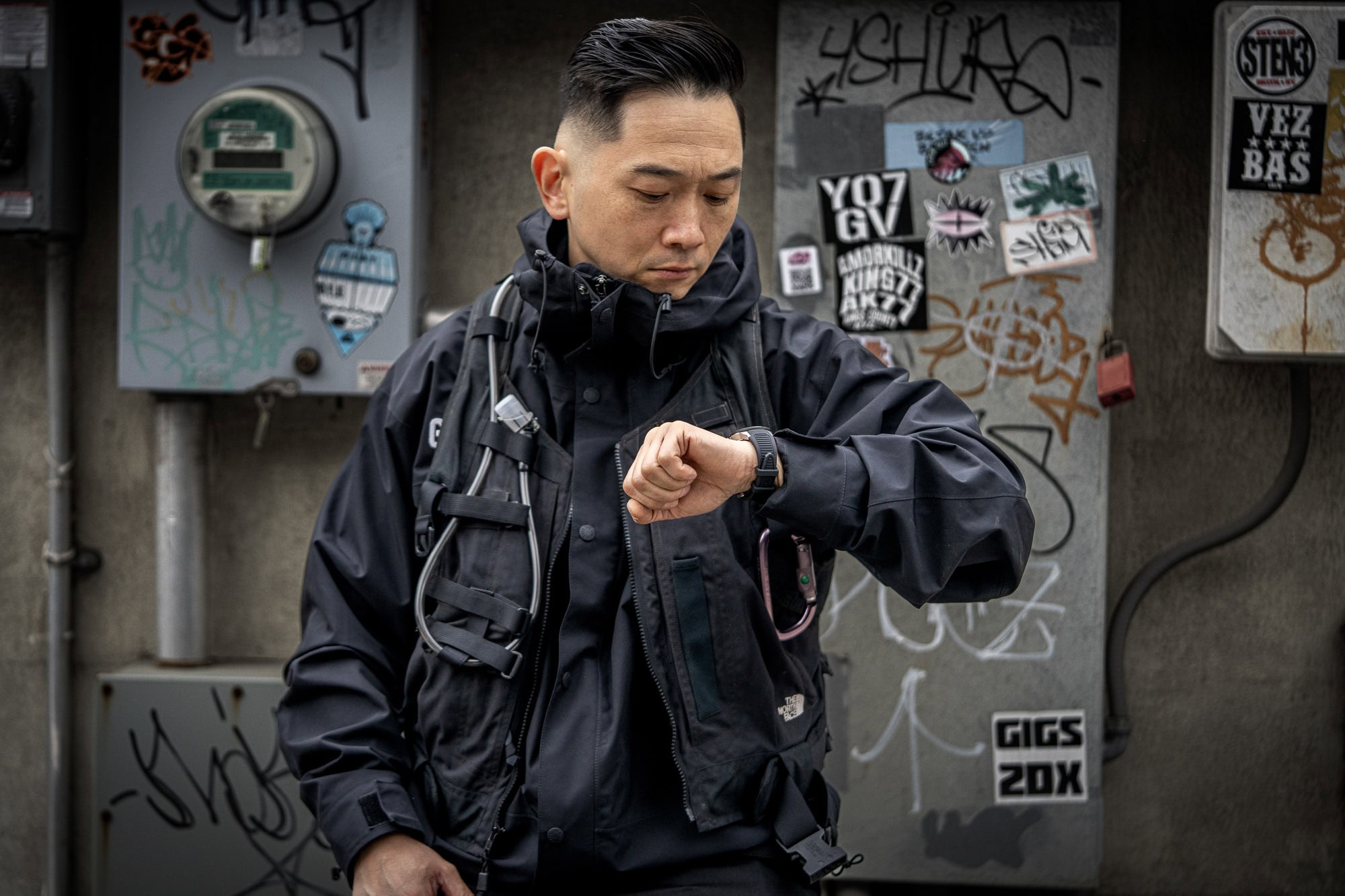 Détail d'une montre AVI-8