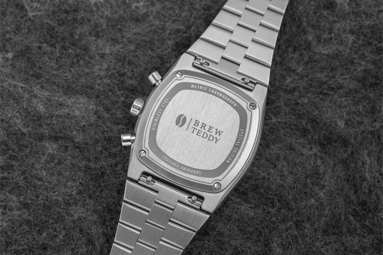 Montre Brew – modèle Teddy Baldassarre Brew collaboration, photo extraite de l’article Teddy Baldassarre et Brew : une collaboration horlogère unique.