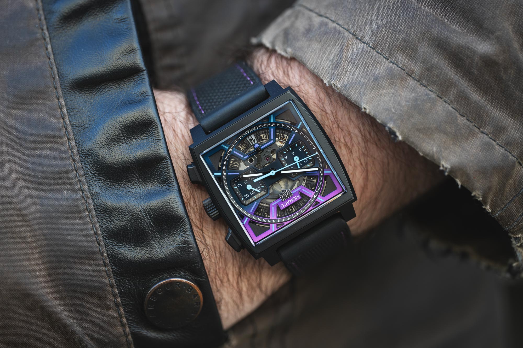 Fond du boîtier de la Monaco