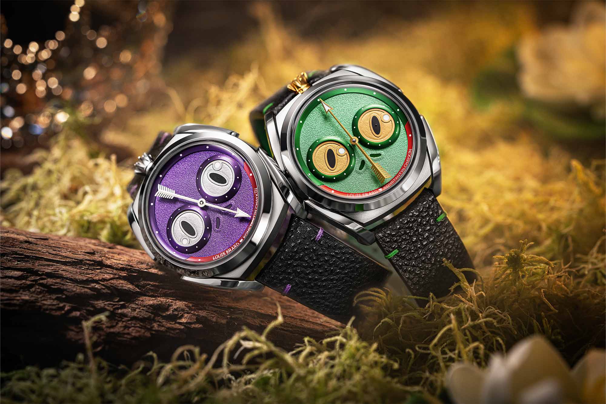 Montre Louis Erard – modèle Louis Erard Konstantin Chaykin, photo extraite de l’article Louis Erard et Konstantin Chaykin : Edition Limitée Unique.