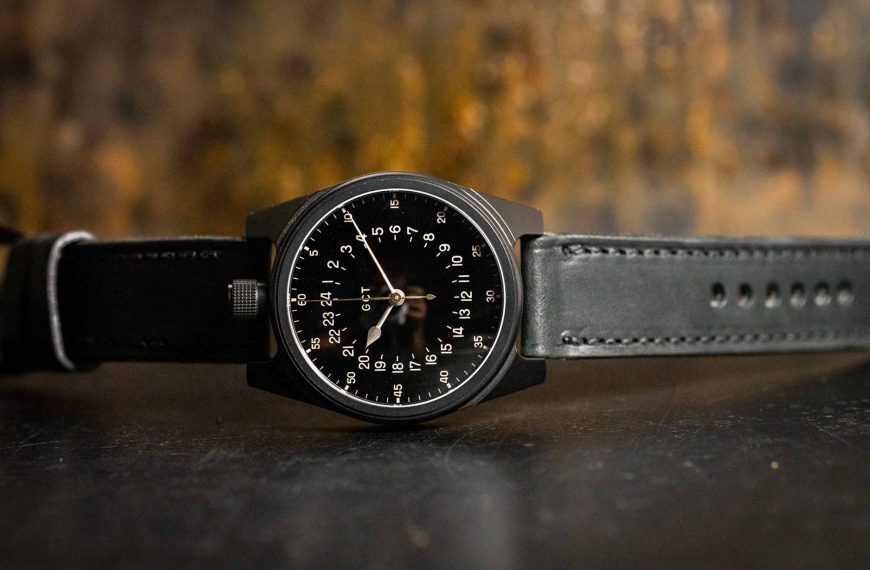 Montre Vortic – modèle Éditions Militaires Vortic, photo extraite de l’article Éditions Militaires Vortic 2023 : L'Éloge de l'Histoire et de l'Innovation.