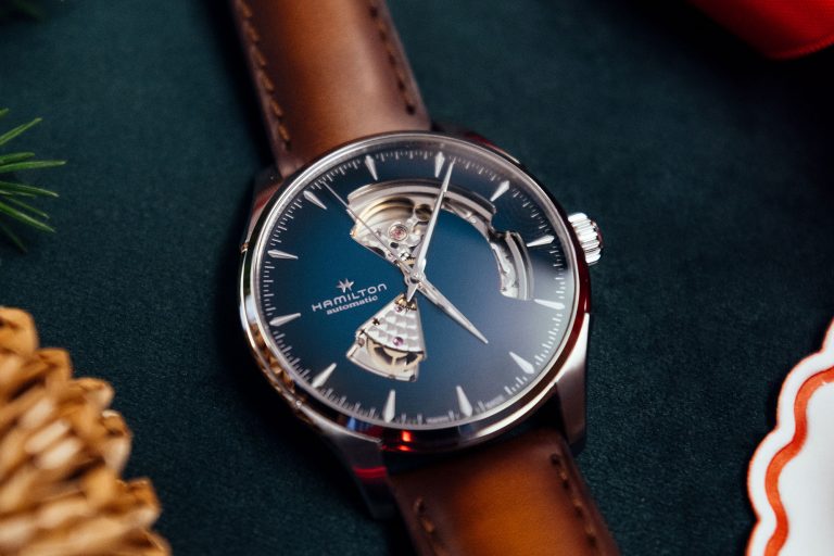 Montre Hamilton – modèle guide cadeaux Hamilton 2025, photo extraite de l’article Le guide des cadeaux Hamilton 2025 : Montres emblématiques et boutique éphémère.