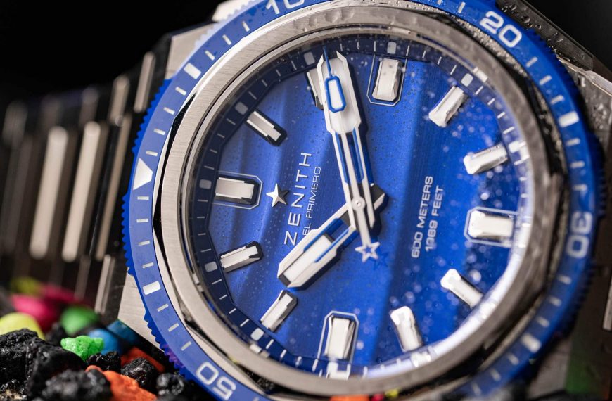 Montre Zenith – modèle Zenith Defy Extreme Diver Topper Edition, photo extraite de l’article Nouvelle Montre de Plongée Zenith et Topper.