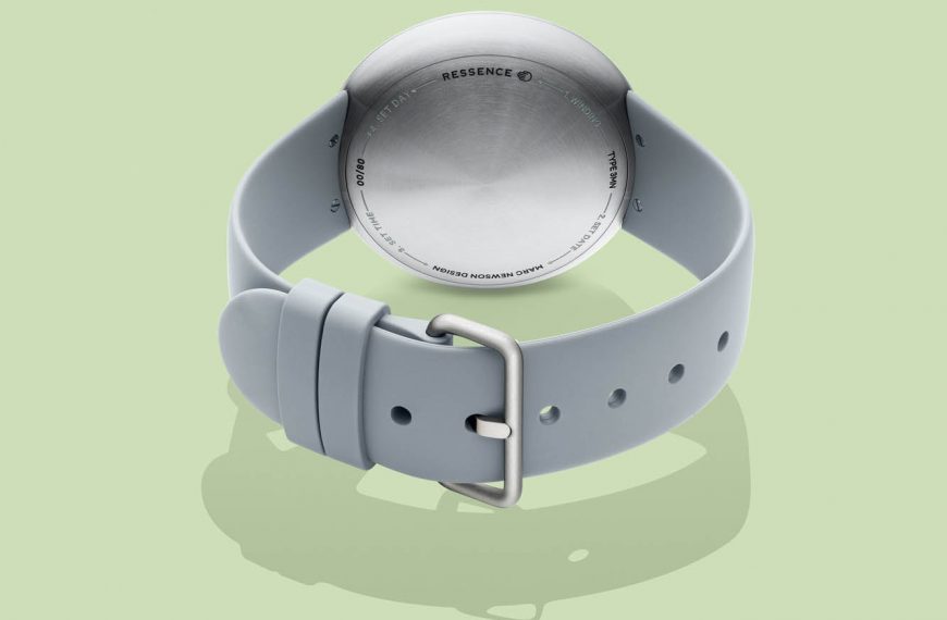 Montre Ressence – modèle Ressence Type 3 MN, photo extraite de l’article Ressence et Mark Newson présentent la Type 3 MN.
