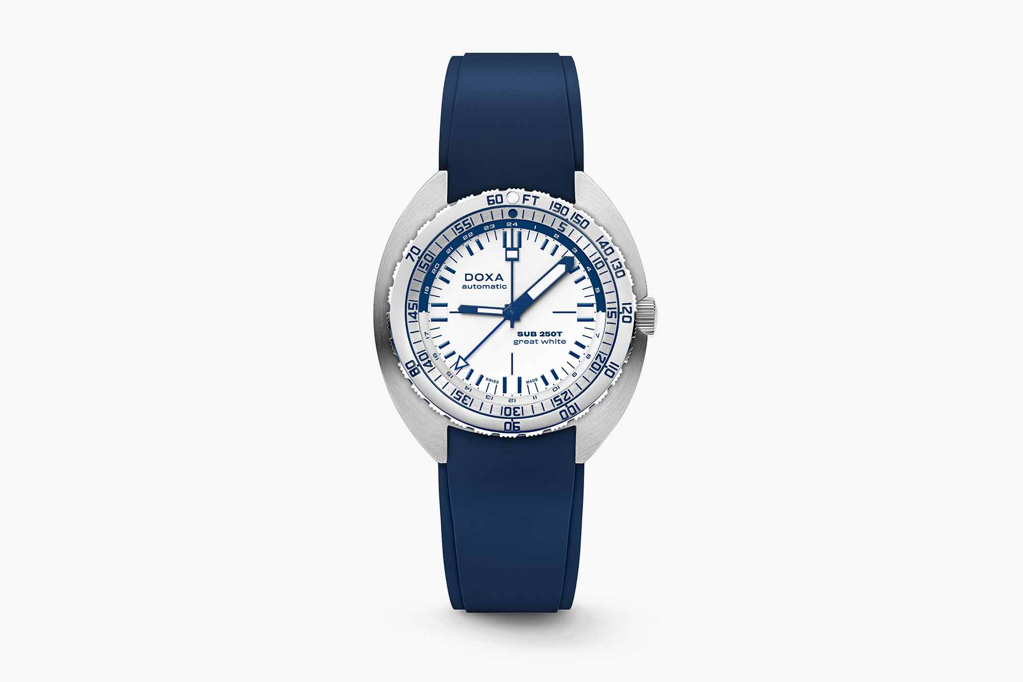 Détail GMT Doxa x Topper Sub 250T